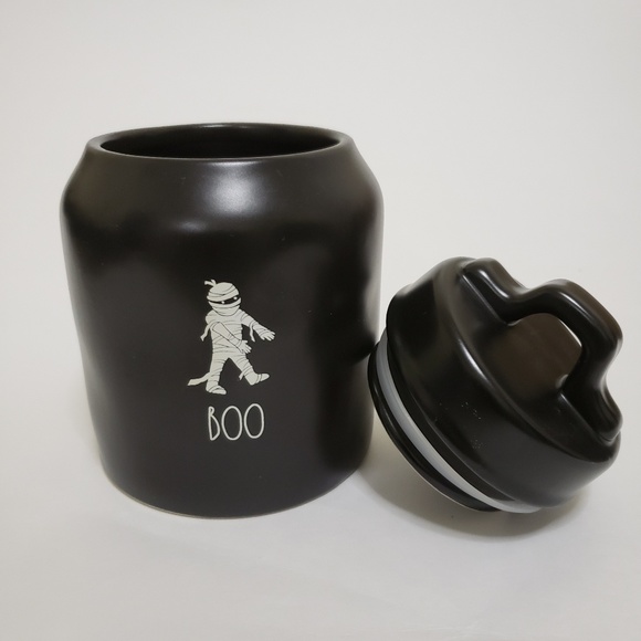 Rae Dunn Halloween Decor Canister 7inch - Picture 4 of 5